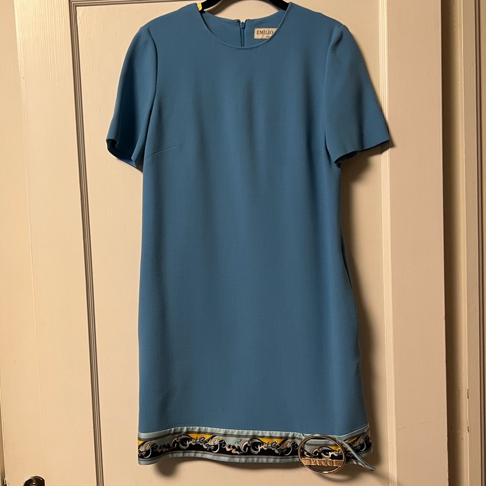 Pucci blue dress